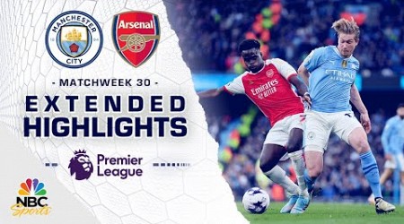 Manchester City v. Arsenal | PREMIER LEAGUE HIGHLIGHTS | 3/31/2024 | NBC Sports