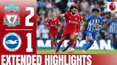 Liverpool vs Brighton 2 - 1 | Premier League 23/24 | Highlights &amp; All Goals