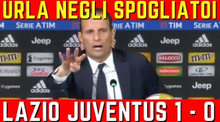 URLA TRA ALLEGRI E GIUNTOLI DOPO LAZIO JUVENTUS 1 a 0