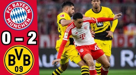 BAYERN MÜNCHEN vs BORUSSIA DORTMUND | Highlights | Bundesliga 2024