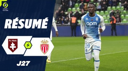 Metz Monaco | 2-5 | Le résumé | Ligue 1 2023-24