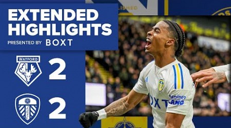 Extended highlights: Watford 2-2 Leeds United | EFL Championship