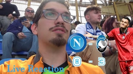 NAPOLI-ATALANTA 0-3 | SEMPRE PEGGIO... | Live Reaction &amp; Extended Highlights HD /Reaction Napoletani