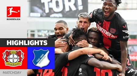 Bayer Leverkusen vs Hoffenheim 2-1 Highlights Goals | Bundesliga 23/24