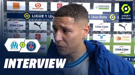 Interview de fin de match : OLYMPIQUE DE MARSEILLE - PARIS SAINT-GERMAIN (0-2) / 2023-2024