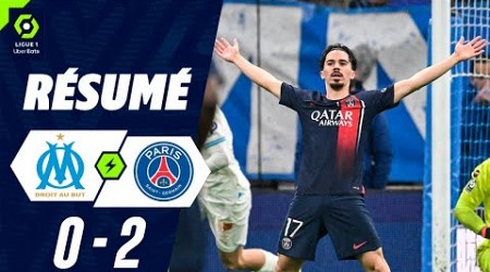 But de Vitinha | Olympique de Marseille vs PSG 0-2 Résumé | Ligue 1 2023/24