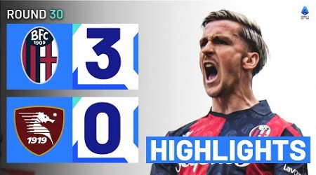 BOLOGNA-SALERNITANA 3-0 | HIGHLIGHTS | Bologna Continue Champions League Push | Serie A 2023/24