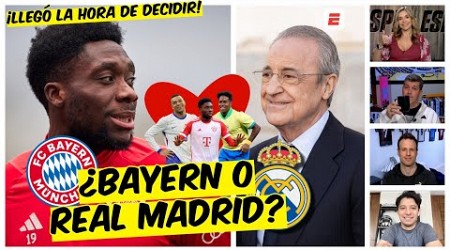 ULTIMÁTUM a Alphonso Davies, BAYERN o REAL MADRID, ¡tiene que decidir ya! | Exclusivos