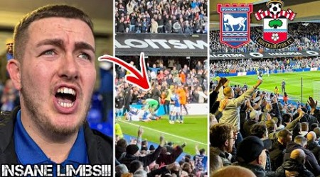 PURE TEARS AS 97TH MINUTE WINNER SENDS PORTMAN ROAD ABSOLUTELY MENTAL vs SOUTHAMPTON