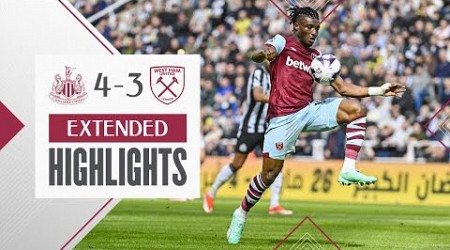 Extended Highlights | Late Barnes Double Denies Victory | Newcastle 4-3 West Ham | Premier League