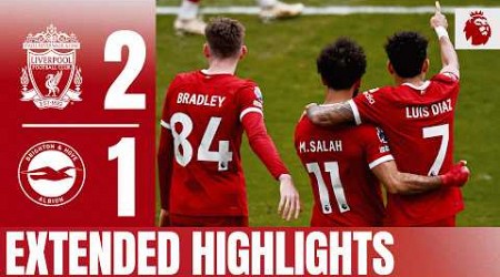 Salah Winner At The Kop End! | Extended Highlights | Liverpool 2-1 Brighton