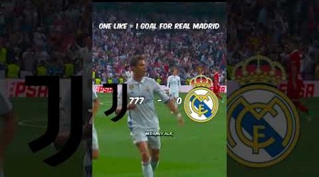 1 LIKE = 1 GOAL FOR REAL MADRID | ASI ASI ASI ANA MADRID SUIII | #mdaniyalk #shorts #trending #viral