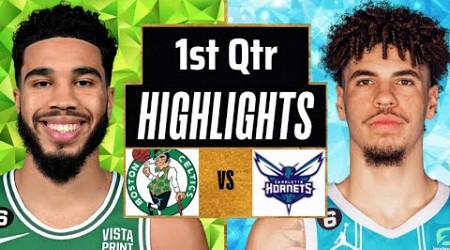 Boston Celtics vs Charlotte Hornets Full Highlights 1st QTR | April1 | 2024 NBA Regular Season