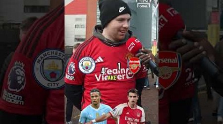 MAN CITY v ARSENAL: FANS DECIDE 