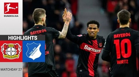 Bayer Leverkusen - Hoffenheim | 2:1 | Zusammenfassung | Bundesliga 2023-24