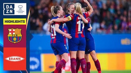 HIGHLIGHTS | Barcelona vs. SK Brann (UEFA Women&#39;s Champions League 2023-24 Quarter-final Second Leg)