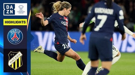 HIGHLIGHTS | PSG vs. BK Häcken (UEFA Women&#39;s Champions League 2023-24 Quarter-final Second Leg)