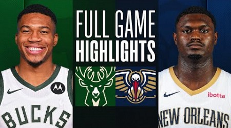 BUCKS at PELICANS | FULL GAME HIGHLIGHTS | March 28, 2024