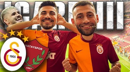 ICARDI ŞAMPİYONLUK MODUNU AÇTI TRİBÜN COŞTU ! SÜRPRİZ KONUK | Galatasaray 1-0 Hatayspor