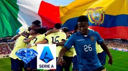 UN LUJO! PROMESA ECUATORIANA EN LA MIRA DE CLUBES DE SERIE A TRAS PARTIDAZO EN AMISTOSO ANTE ITALIA