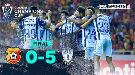 ¡La noche de Rondón y Pachuca Golea! | Herediano 0 - 5 Pachuca | Concacaf Champions Cup