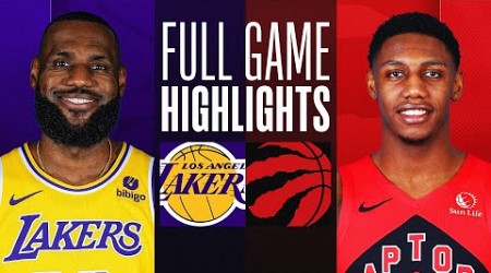 LAKERS at RAPTORS | FULL GAME HIGHLIGHTS | April 2, 2024