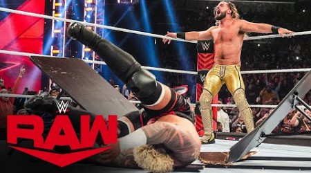 Seth “Freakin” Rollins vs. Solo Sikoa — Bloodline Rules: Raw highlights, April 1, 2024