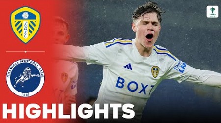 Leeds United vs Millwall | What a Game | Highlights | U18 FA Youth Cup Semi Final 04-04-2024