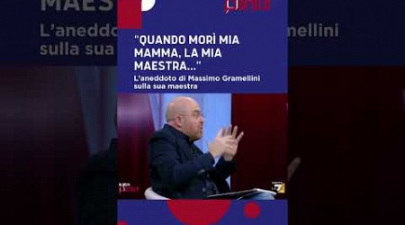 &quot;Quando morì mia mamma, la mia maestra..&quot;