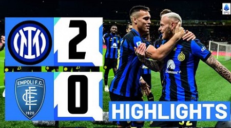 Inter-Empoli 2 - 0 | Highlights | Serie A 2023/24