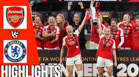 Arsenal vs Chelsea | All Goals &amp; Highlights | Women’s Conti Cup Final | 31/03/24