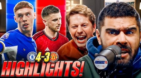 Adam LIVID as Chelsea Strike TWICE In Injury-Time! | Chelsea 4-3 Man United