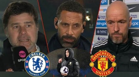 Chelsea vs Man United 4-3 What Erik ten Hag Said On His Defeat | Pochettino &amp; Cole Palmer Interview