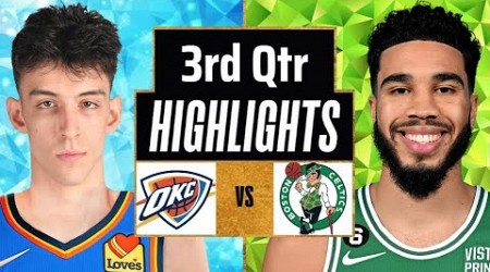 Boston Celtics vs Oklahoma City Thunder Full Highlights 3rd QTR | Apr 3 | 2024 NBA Regular Season