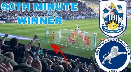 LIMBS IN THE LAST MINUTE ! Huddersfield Town Vs Millwall 1-0 EFL Championship Match Day Vlog