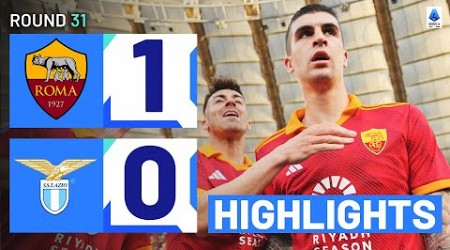 ROMA-LAZIO 1-0 | HIGHLIGHTS | Mancini secures derby glory for the Giallorossi | Serie A 2023/24