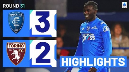 EMPOLI-TORINO 3-2 | HIGHLIGHTS | Niang edges Toro in five-goal thriller | Serie A 2023/24