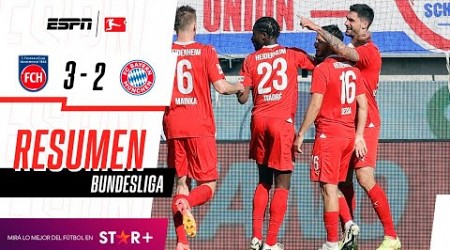 ¡LOS BÁVAROS PERDIERON UN PARTIDO INCREÍBLE Y SE ALEJAN DEL SUEÑO! | Heidenheim 3-2 Bayern | RESUMEN