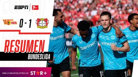 ¡LOS 11 DE LA COMPAÑÍA ESTÁN CADA VEZ MÁS CERCA DE CORONARSE! | U. Berlín 0-1 Leverkusen | RESUMEN