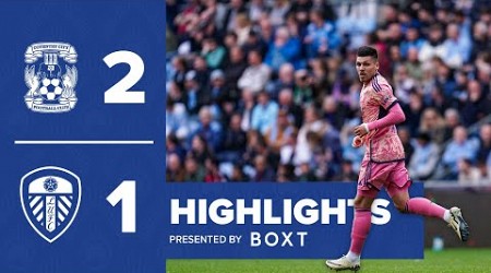 Highlights: Coventry City 2-1 Leeds United | EFL Championship