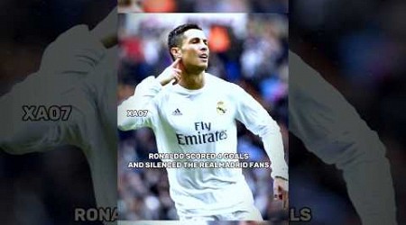 The Day Ronaldo Humiliated Realmadrid Fans