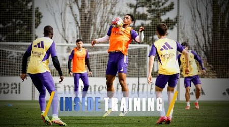 Demanding session at Real Madrid City!