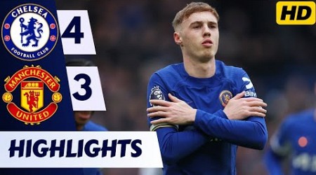 Chelsea vs Manchester United 4-3 Highlights &amp; Full Match All Goals Premier League 2024 HD