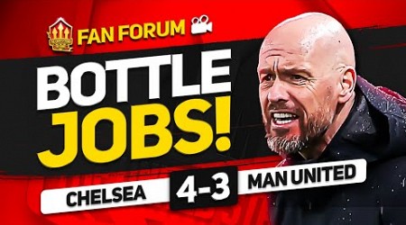 United Threw it Away! Chelsea 4-3 Man Utd | LIVE Fans Forum