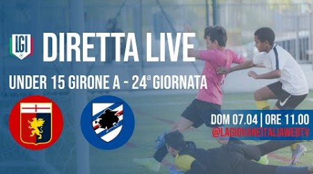 Genoa-Sampdoria U15, 24^giornata Serie A-B