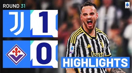 JUVENTUS-FIORENTINA 1-0 | HIGHLIGHTS | Gatti header seals Juve’s first win in five | Serie A 2023/24