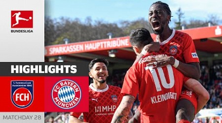 Heidenheim Comeback Stuns Bayern! | Heidenheim - FC Bayern München 3-2 | Highlights | MD 28