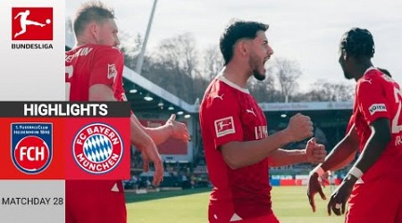 Heidenheim - Bayern München | 3:2 | Zusammenfassung | Bundesliga 2023-24 | heidenheim bayern