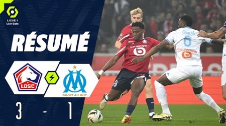 Résumé : Lille vs Marseille 3 - 1 | Ligue 1 2023/24