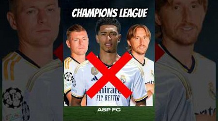 Could Real Madrid win the Champions League with no midfielders?